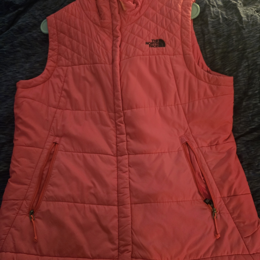 The North Face Women's Red Quilted Vest